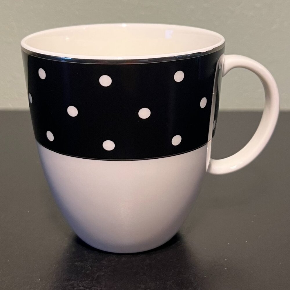 kate spade New York  LENOX SADIE STREET Williams Sonoma Polka Dot Cup Mug